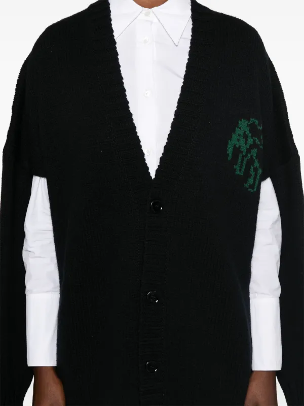 【送料&関税込】MM6 Maison Margiela Wool And Acrylic Cardiga MM6 Maison Margiela Knit Cardigan (Nude) – CNCPTS