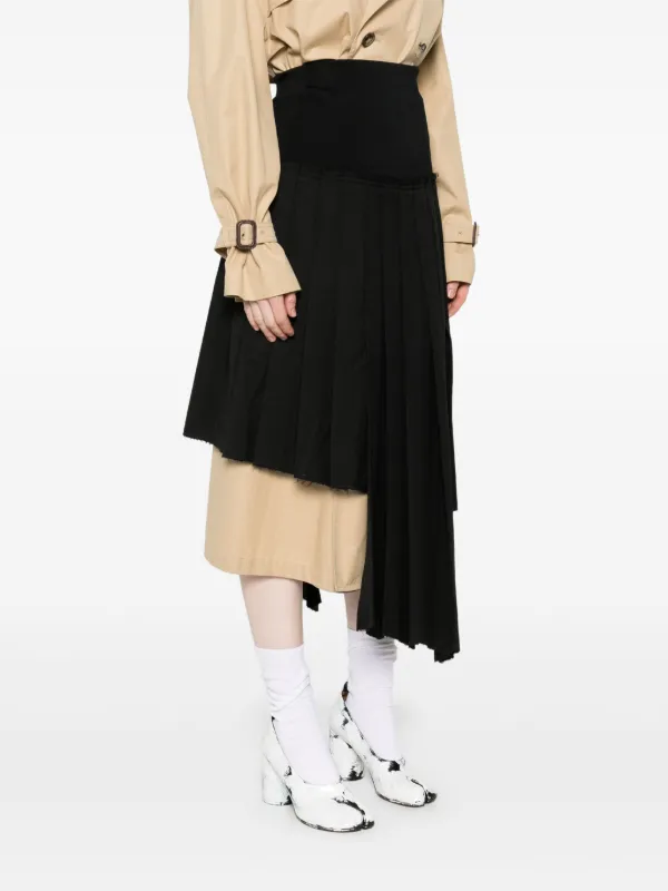  rokh コラボプリーツスカート Rokh プリーツ スカート | ブラック | FARFETCH JP