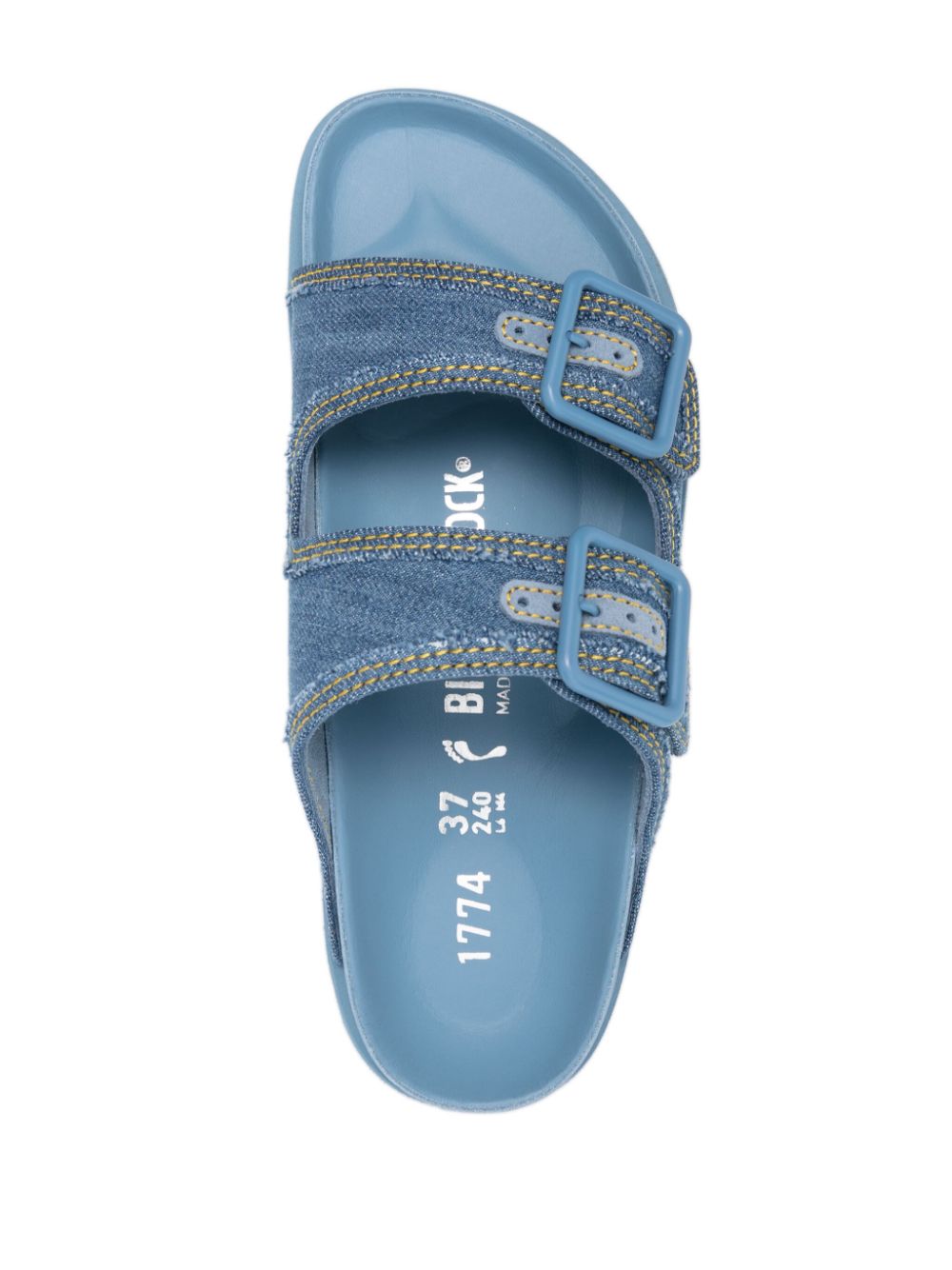 Birkenstock Arizona sandalen Blauw