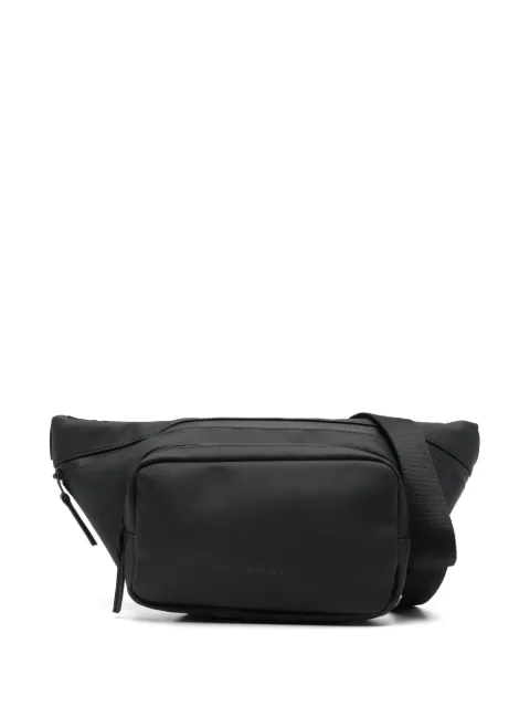 Rains logo-debossed belt bag