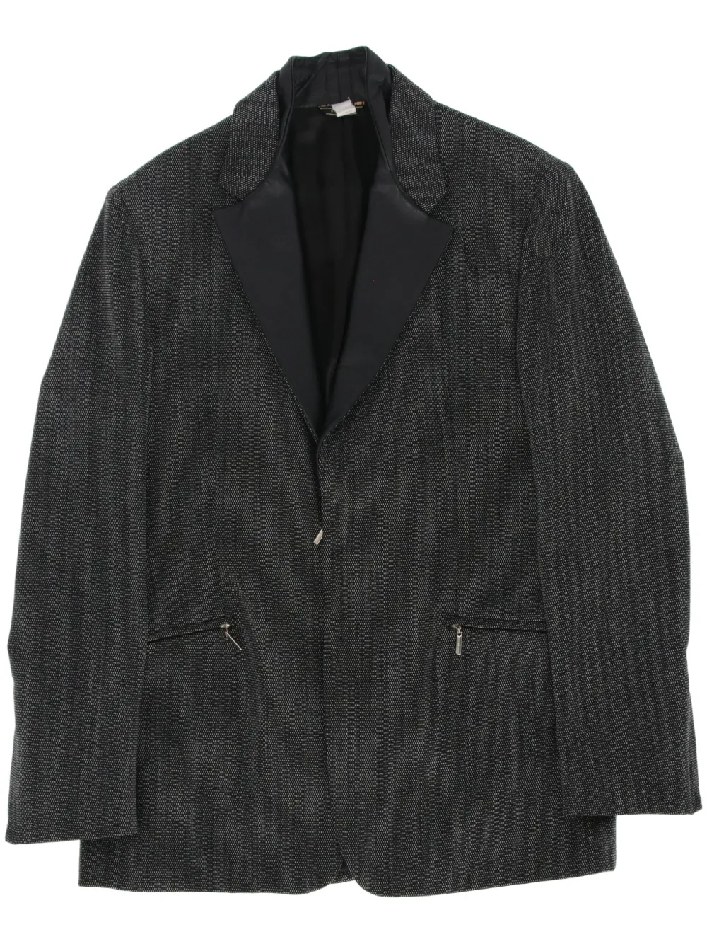 Versace Pre-Owned blazer con cierre 1990 | gris | Image 1