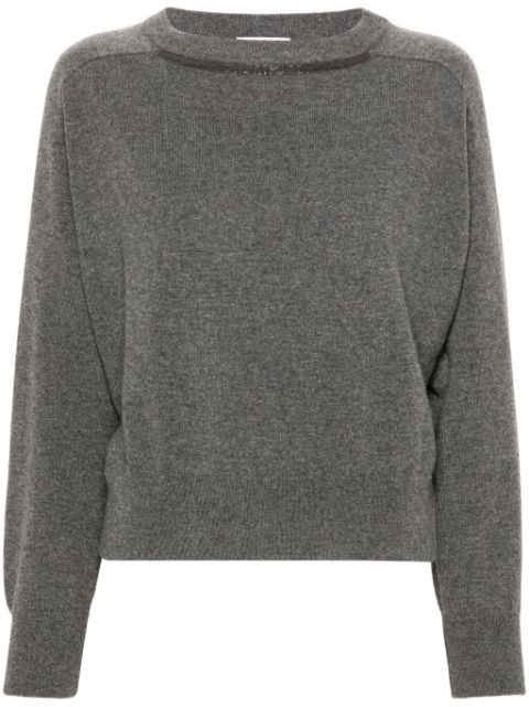 Brunello Cucinelli Monili-detailed sweater Women