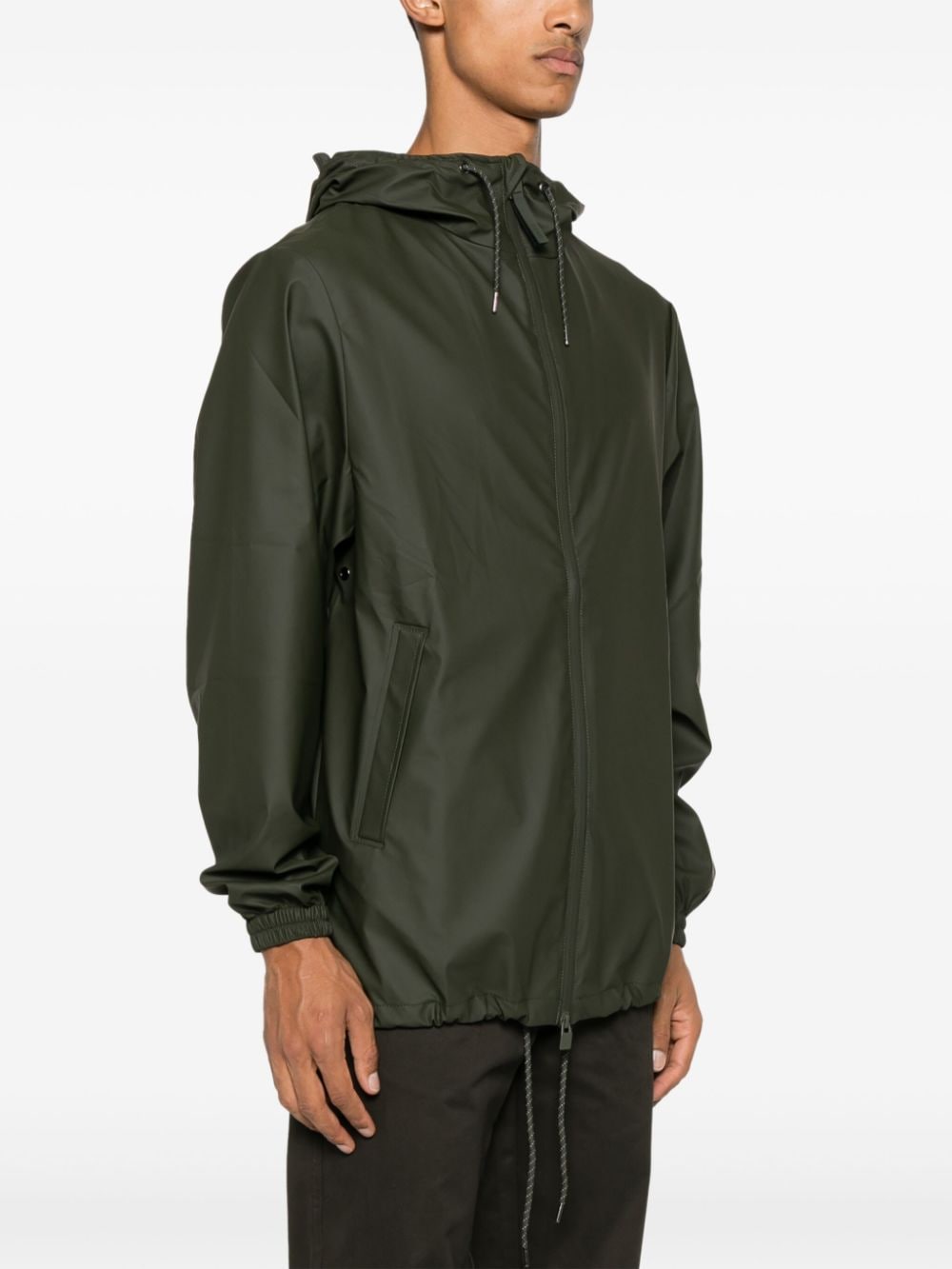 Shop Rains Storm Breaker Jacket In Green