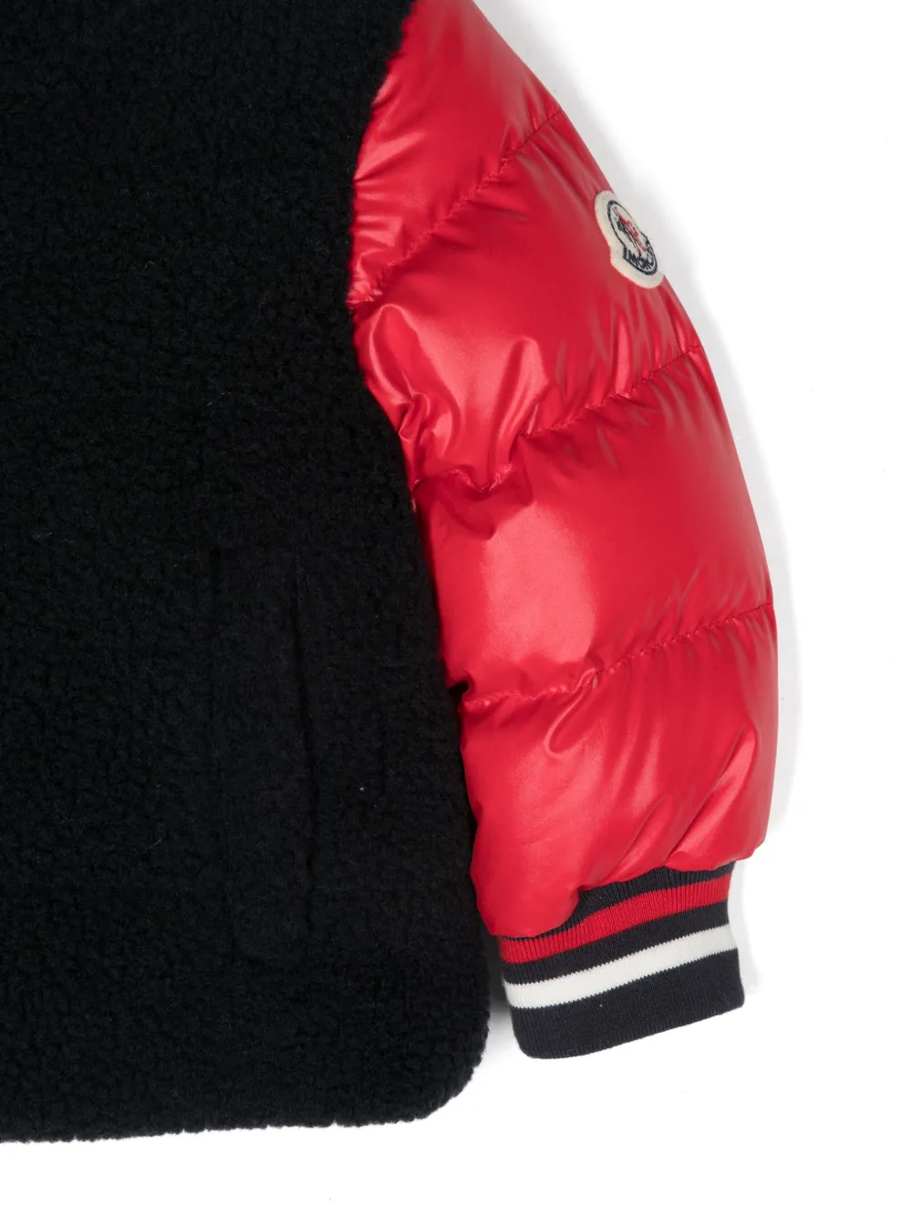 Moncler Enfant Jack met logopatch Blauw