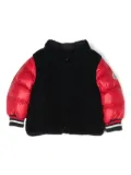 Moncler Enfant logo-patch jacket - Blue