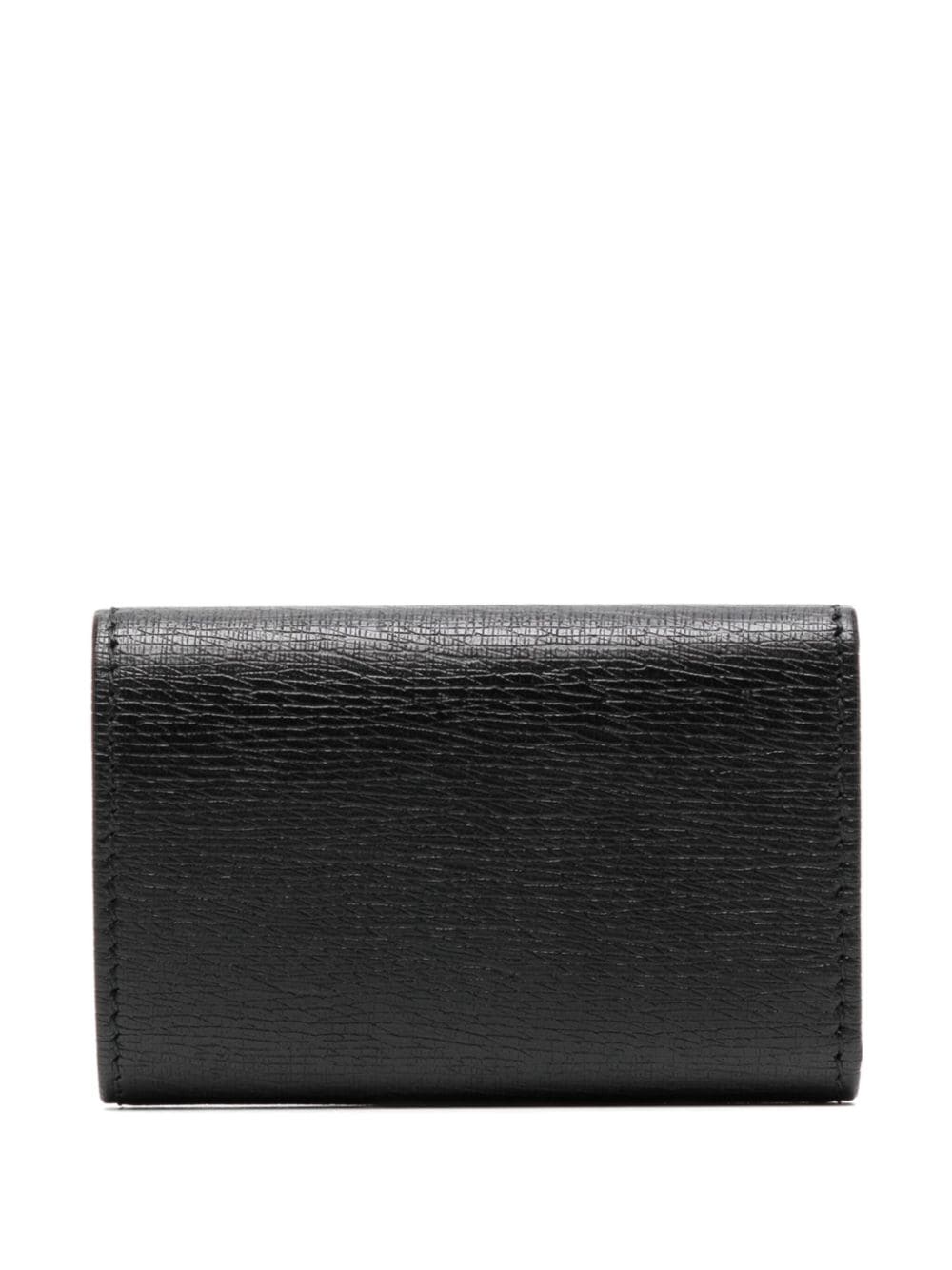 Gucci leather key case - Zwart