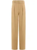 Loro Piana Edward silk pants - Neutrals