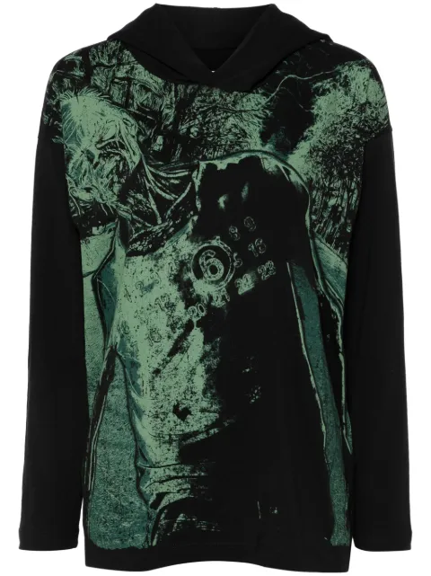MM6 Maison Margiela هودي بنقش أرقام