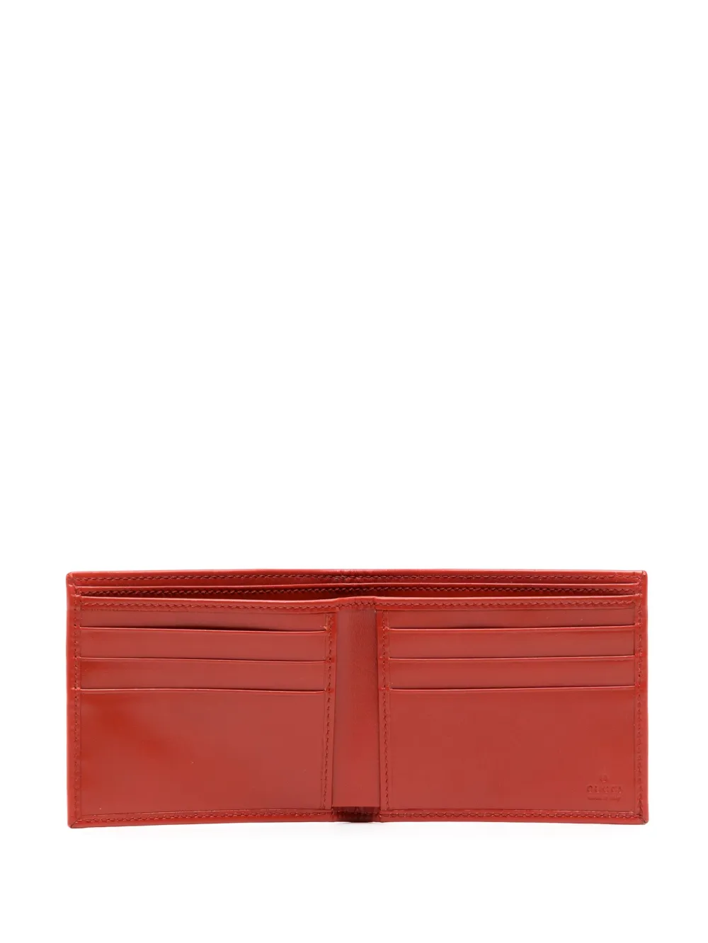 Gucci Leren portemonnee met diamant Rood