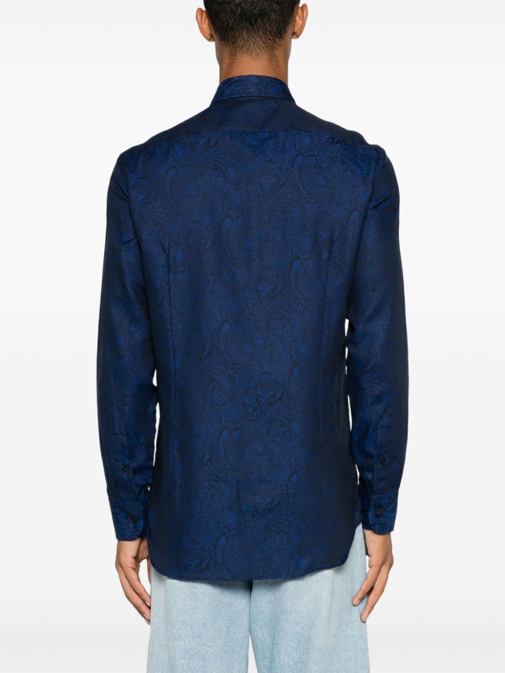 Kenzo cotton-jacquard shirt Men