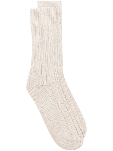 Birkenstock ribbed-knit socks