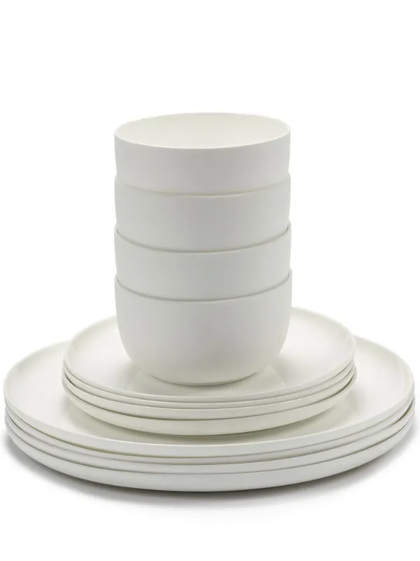 Serax Base Dinner Set (12 pieces) | White