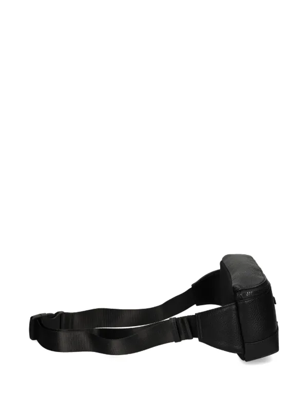 Armani Exchange logo patch Bum Bag Black FARFETCH PT