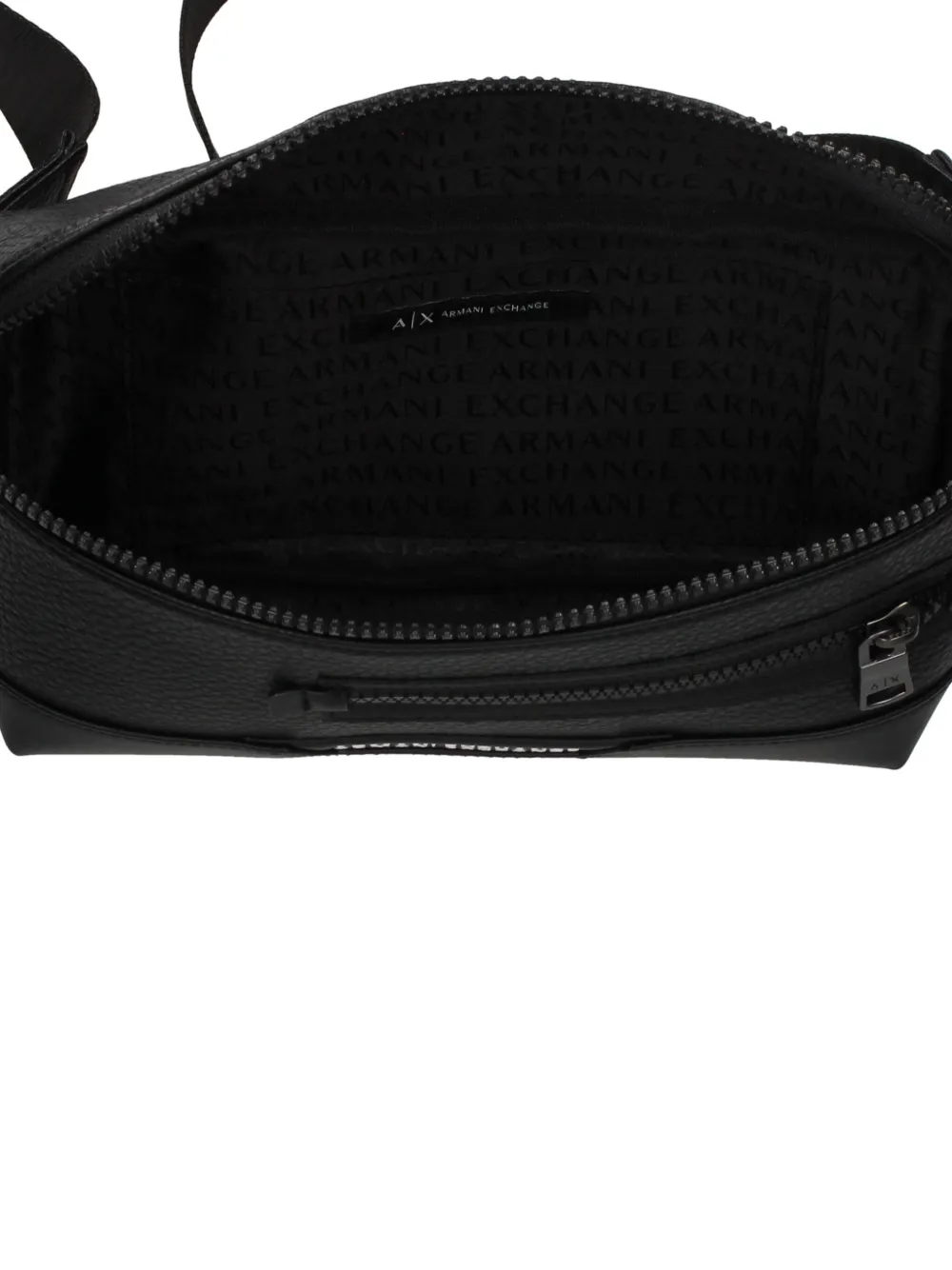 Affordable Armani Exchange logo-patch bum bag Men