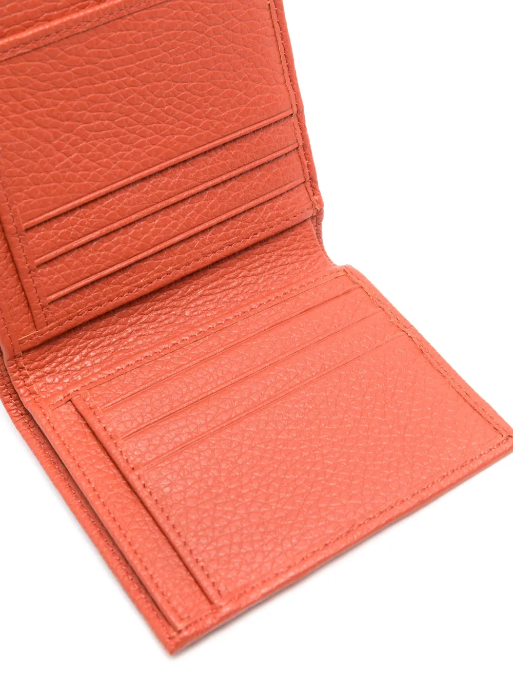 GIANNI CHIARINI Portemonnee met logo-stempel Oranje