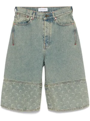 Marine Serre ★バミューダショーツ Marine Serre ウィメンズ ショートパンツ通販 - FARFETCH