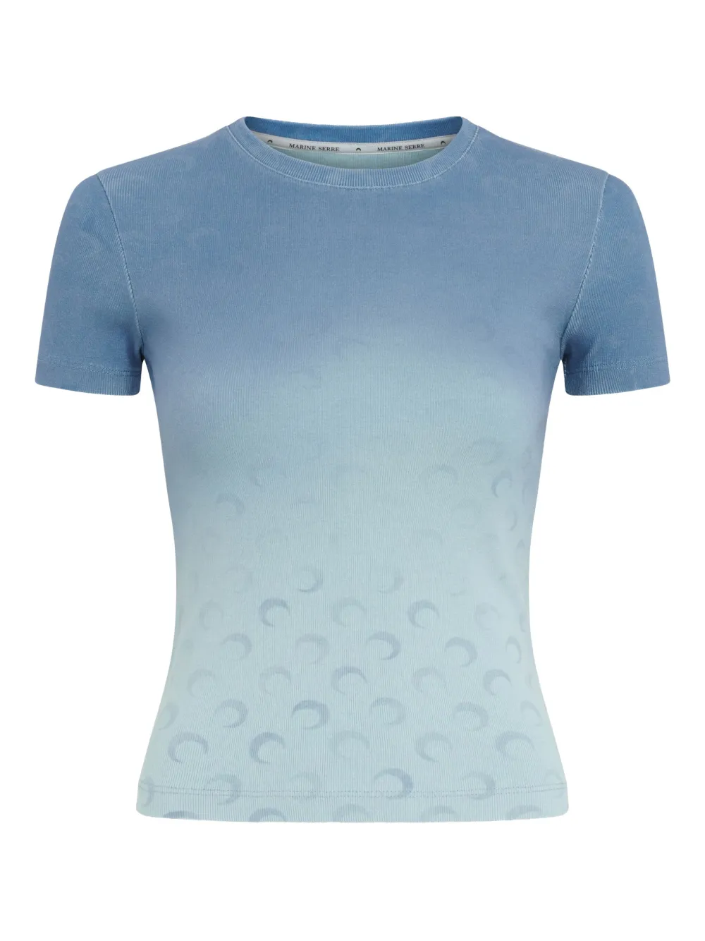 Shop Marine Serre Crescent Moon-print T-shirt