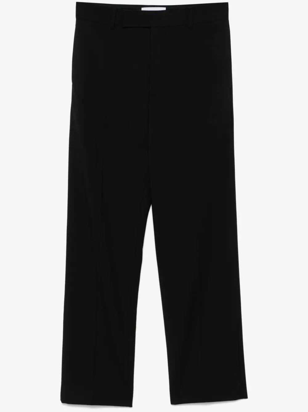 Marine Serre virgin wool twill pleated trousers | Black | Image 1