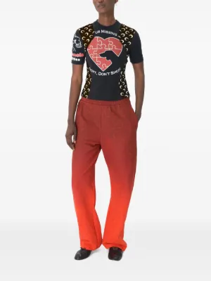 Marine Serre Sweatpants for Women - Shop on FARFETCH