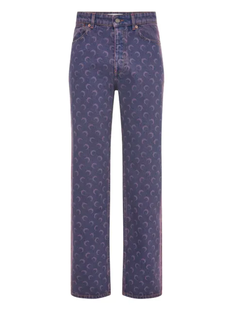 Marine Serre Crescent Moon jeans 