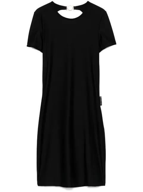 Marine Serre open-back jersey mini dress WDR351ARJER0018 - 0