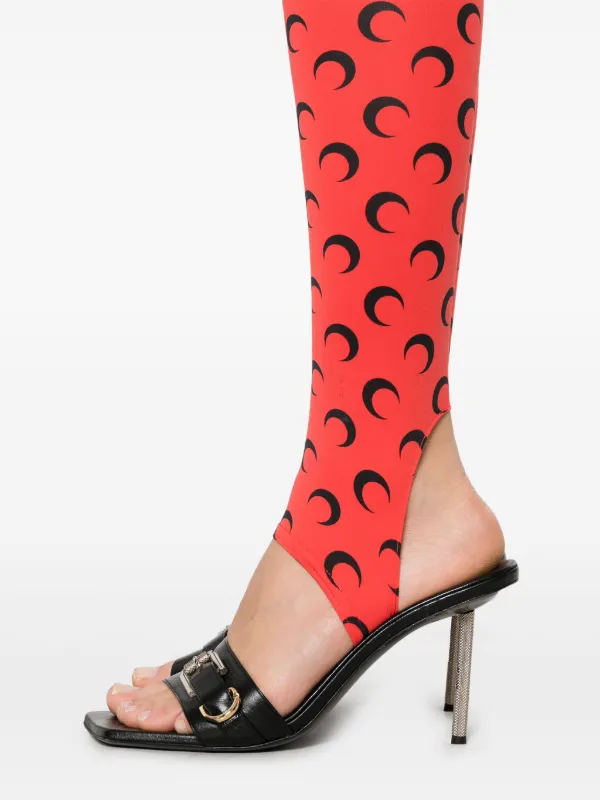 パンツ MARINE SERRE 'Moon Printed' leggings Beige 20903389_57074601_1000.jpg
