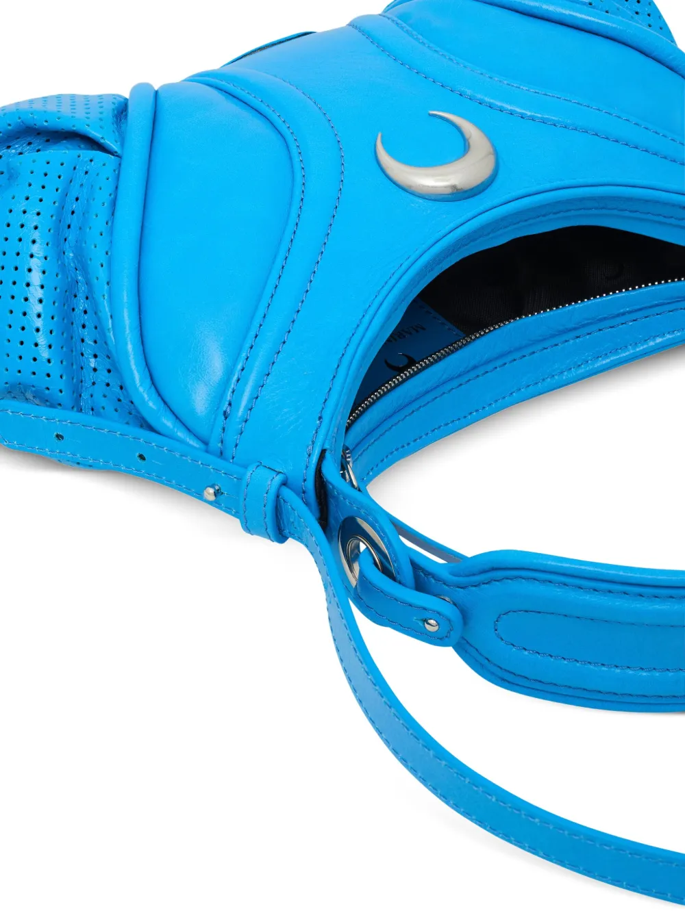 Shop Marine Serre Mini Futura Shoulder Bag