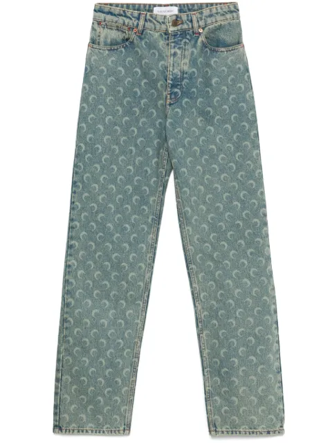 Marine Serre Moon Laser jeans