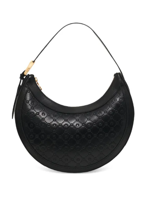 Marine Serre monogram-embossed shoulder bag