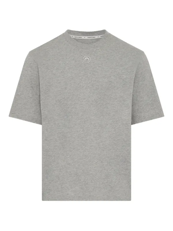 Marine Serre ムーンロゴ Tシャツ | グレー | FARFETCH JP