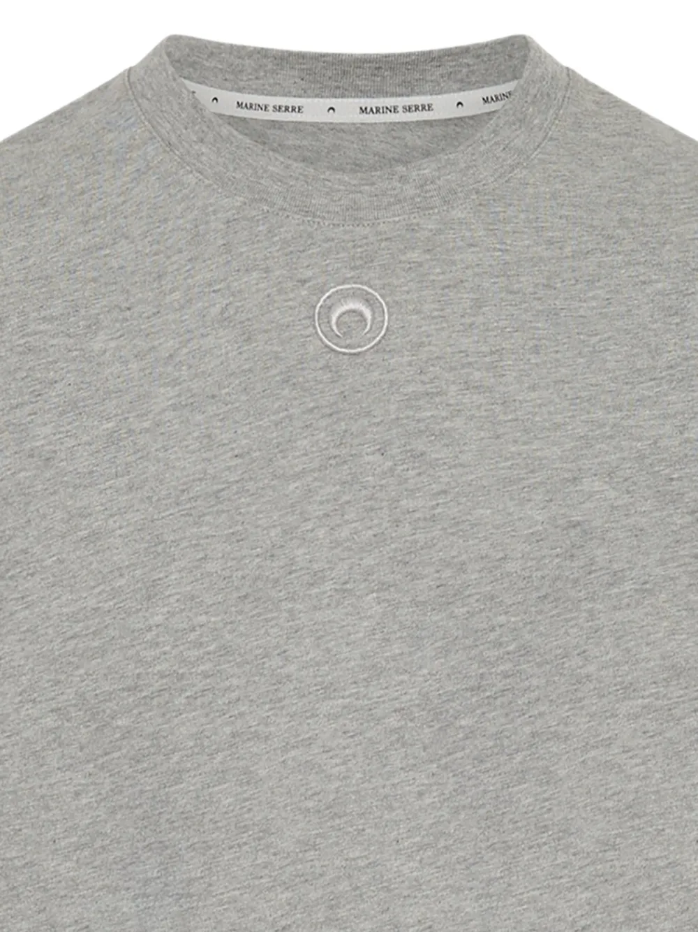 Marine Serre Moon-logo jersey T-shirt - Grijs