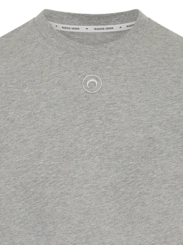 Marine Serre ムーンロゴ Tシャツ | グレー | FARFETCH JP