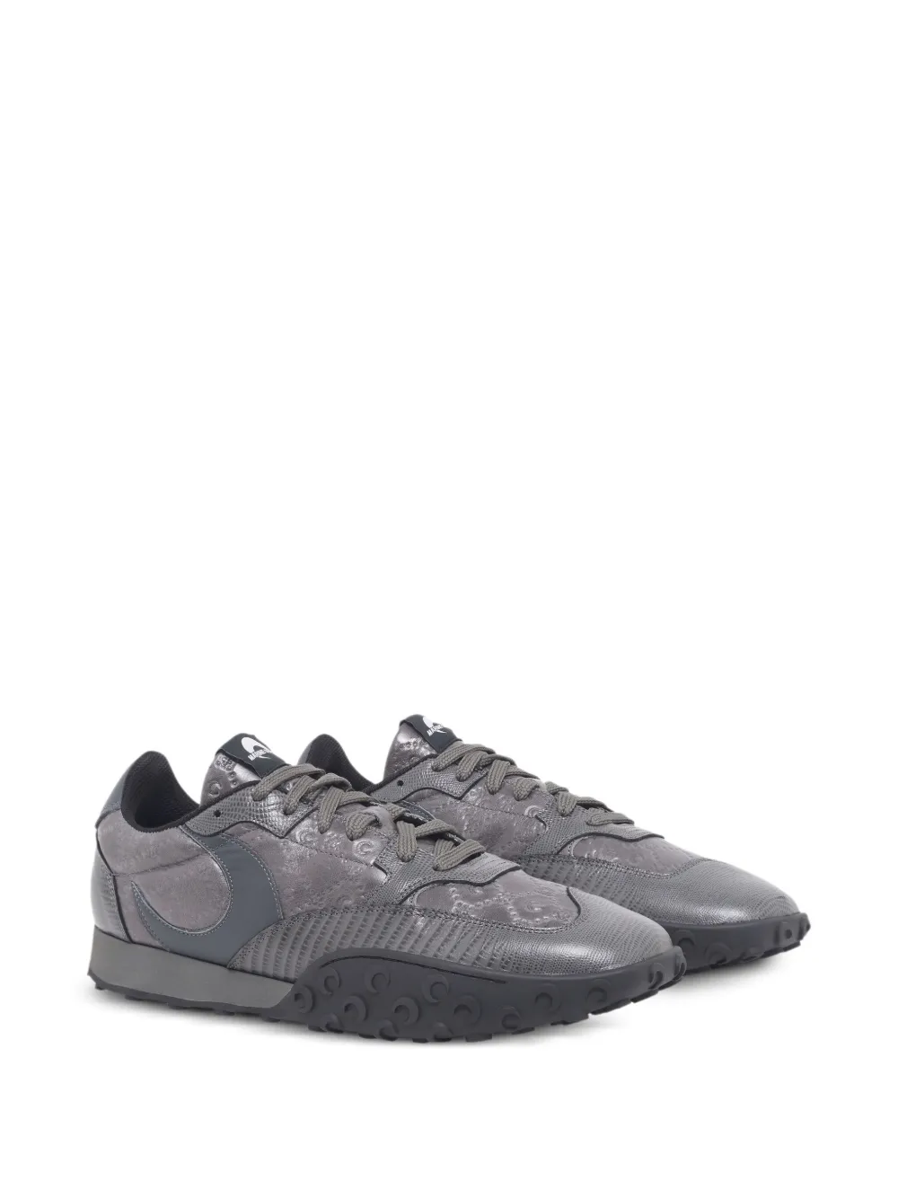 Marine Serre Sneakers met hagedissenhuid-effect Grijs