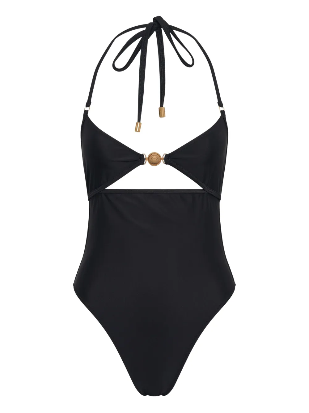 Marine Serre Jersey badpak Zwart