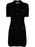 TWINSET cable-knit mini dress - Black