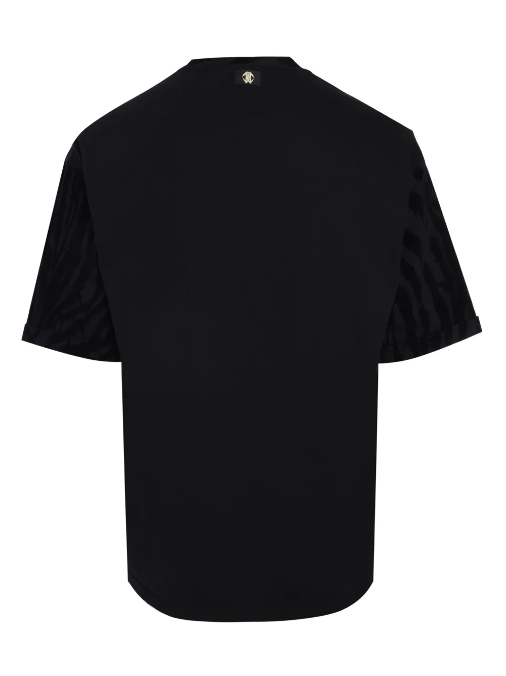 Roberto Cavalli Katoenen T-shirt - Zwart