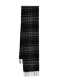 Barbour check tartan scarf - Blue