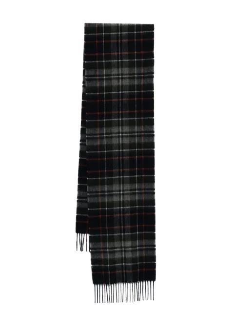 Barbour mascada con motivo de cuadros tartán