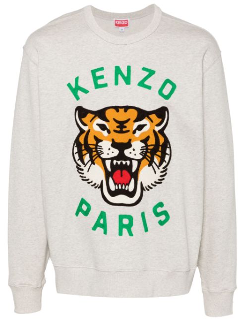 Kenzo Lucky Tiger embroidered sweatshirt Men