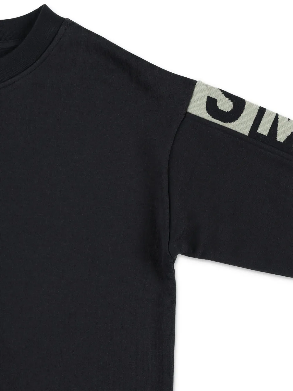 Stella McCartney Kids Sweater met logoprint Zwart