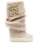 Casadei 40mm snow boots - Neutrals