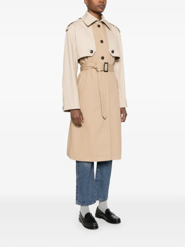 Ba&Sh Polar トレンチコート | ニュートラル | FARFETCH JP
