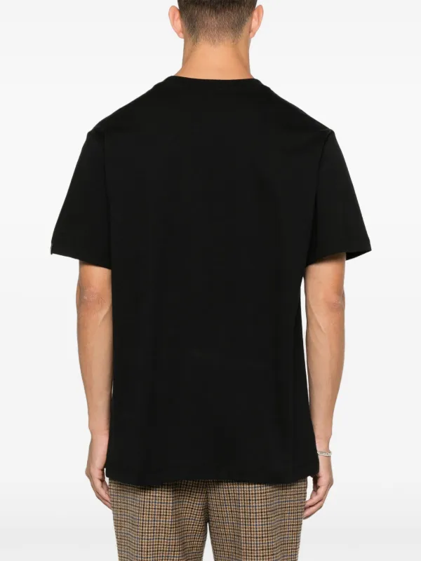 Tシャツ・カットソー BARROW Men T Shirts S5BWUATH058110 Black BARROW logo-print T-shirt | Black | FARFETCH