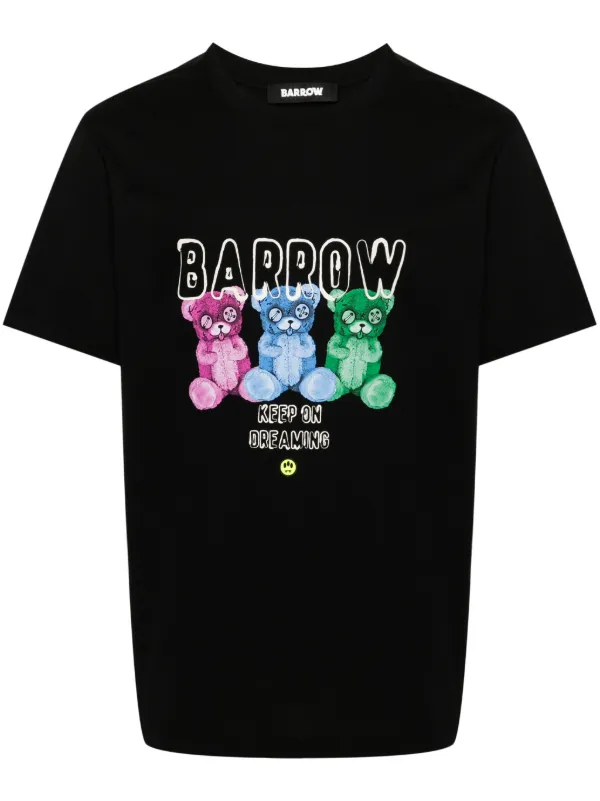 Tシャツ・カットソー BARROW Men T-shirt Black S5BWUATH053 110 Barrow Men's Jersey T Shirt Black S5BWUATH053 - Hydraulics
