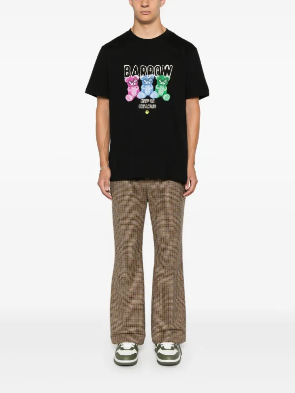 BARROW logo-print T-shirt | Black | FARFETCH