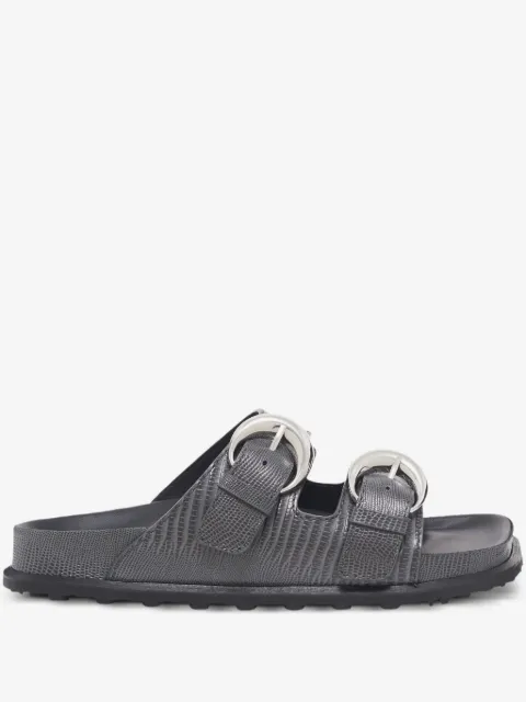 Marine Serre lizard-print sandals