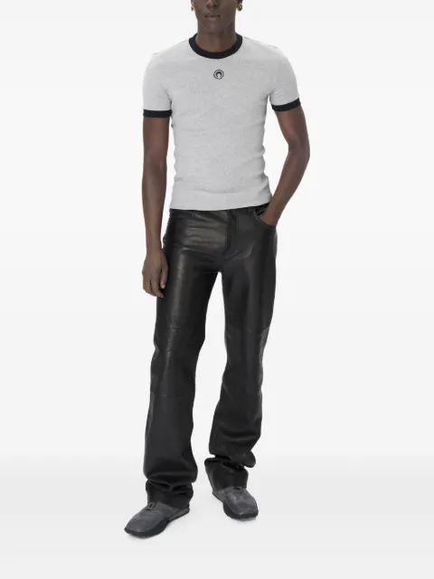 Marine Serre Moon-logo jersey T-shirt