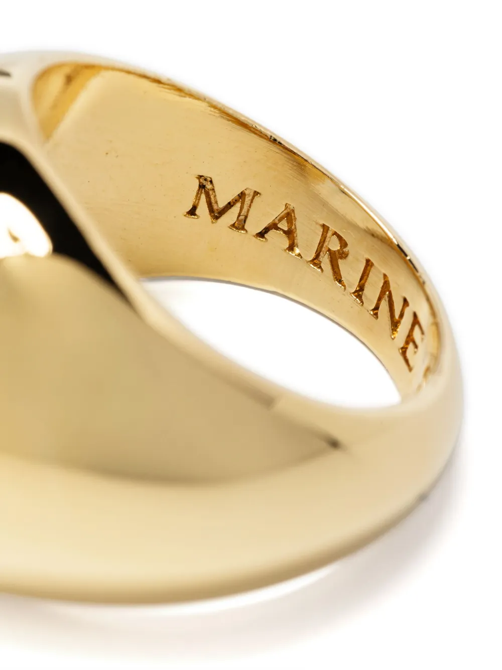 Marine Serre Moon ring - Goud