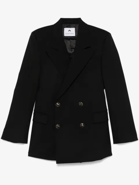 Marine Serre Twill blazer