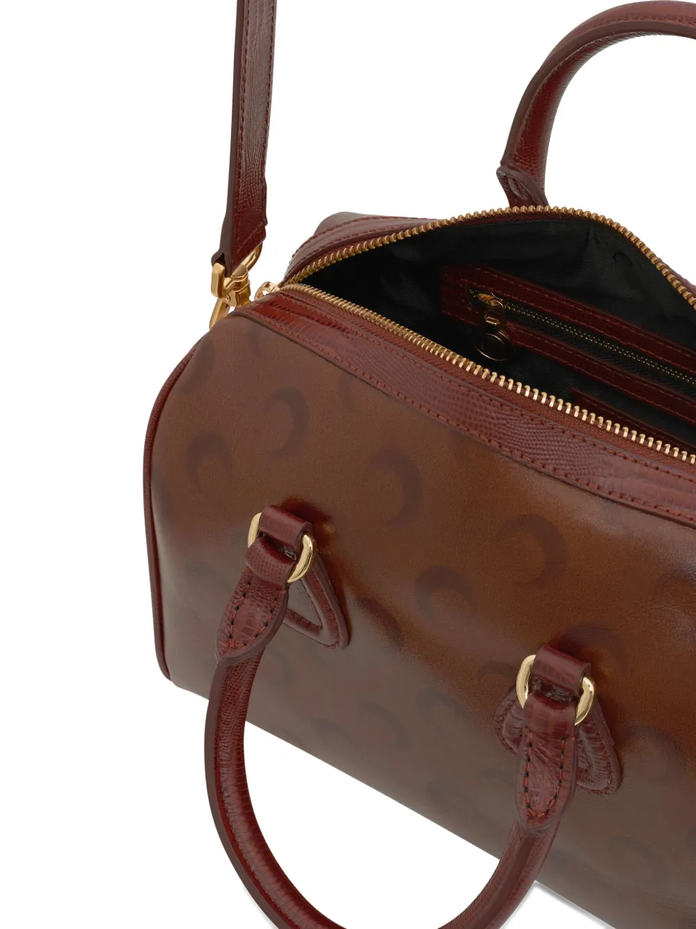 Marine Serre Shopper met Crescent Moon-print Bruin